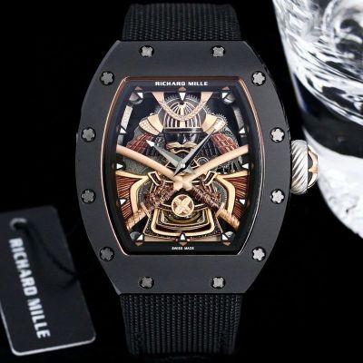 Richard Mille RM47 Black carbon fiber case Watch